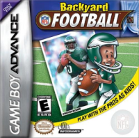 Backyard Football GameBoy Advance US box art